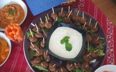 Kofta, kotleciki w bliskowschodnim stylu.